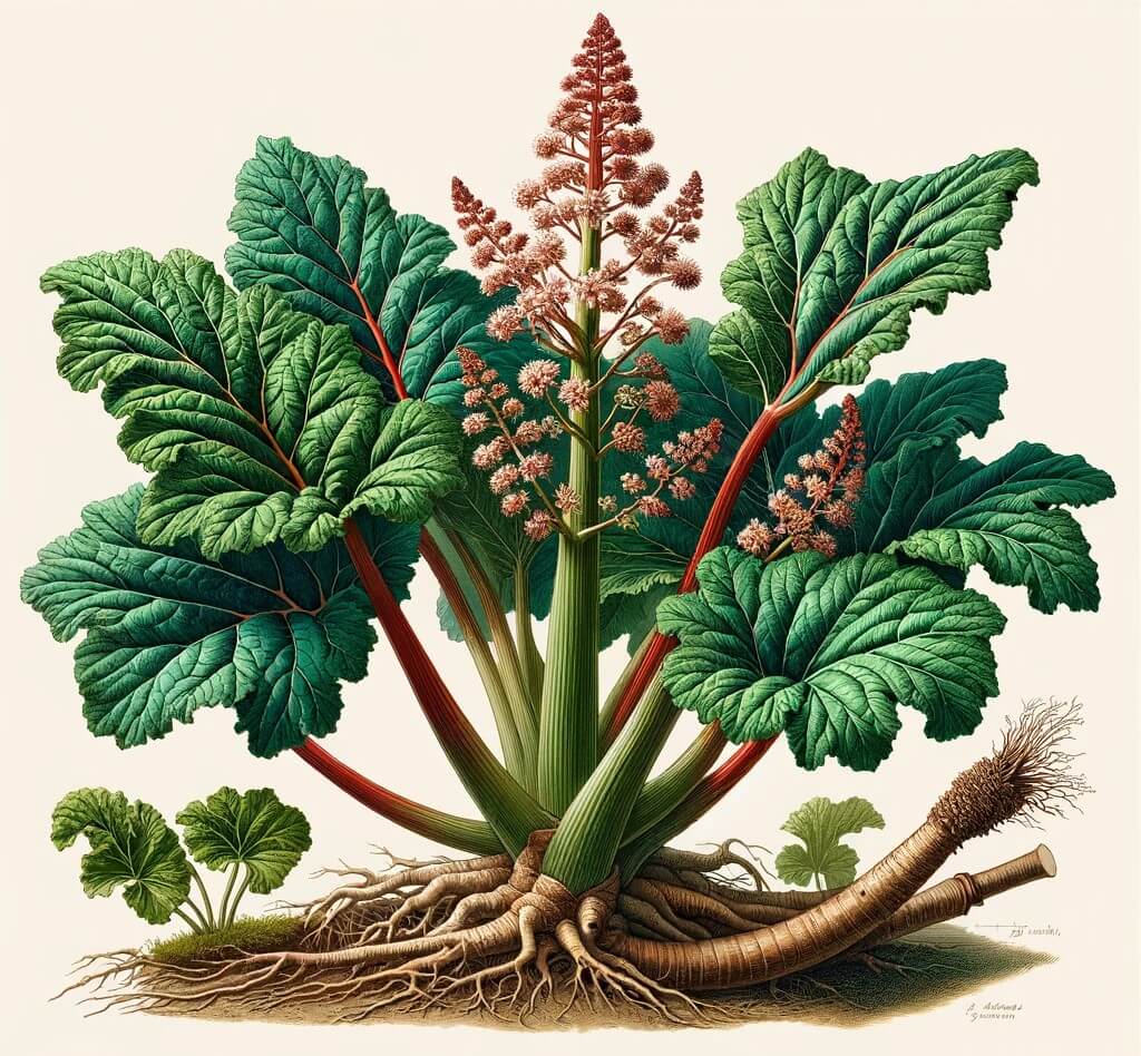 Dérivés Hydroxyanthracéniques; 
Rheum palmatum L.